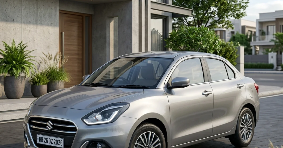 Maruti Dzire 2026: Price, Mileage, Features, Specs & On-Road Price