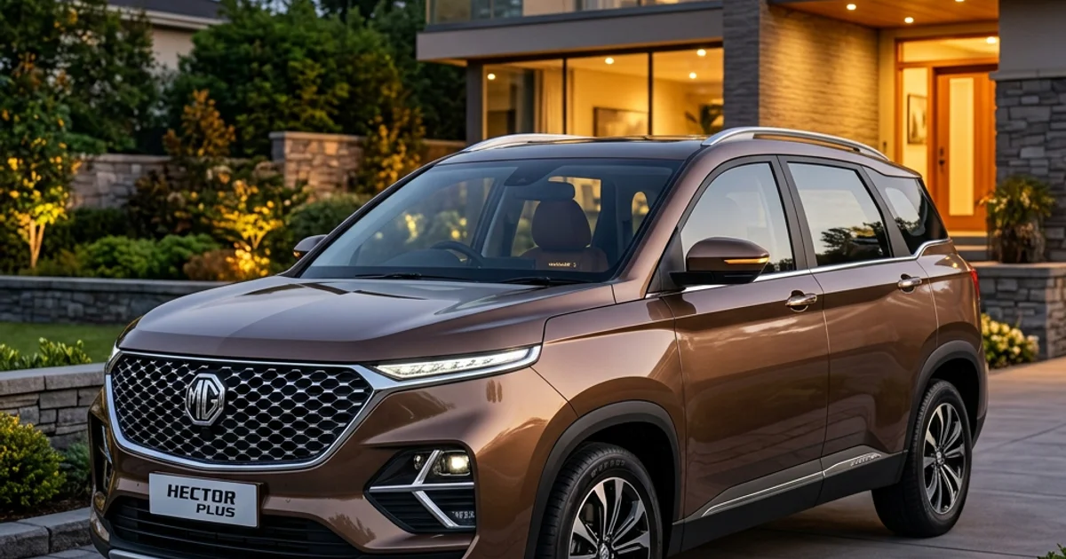 MG Hector Plus 2026: Price, Mileage, Features, Specs & On-Road Price
