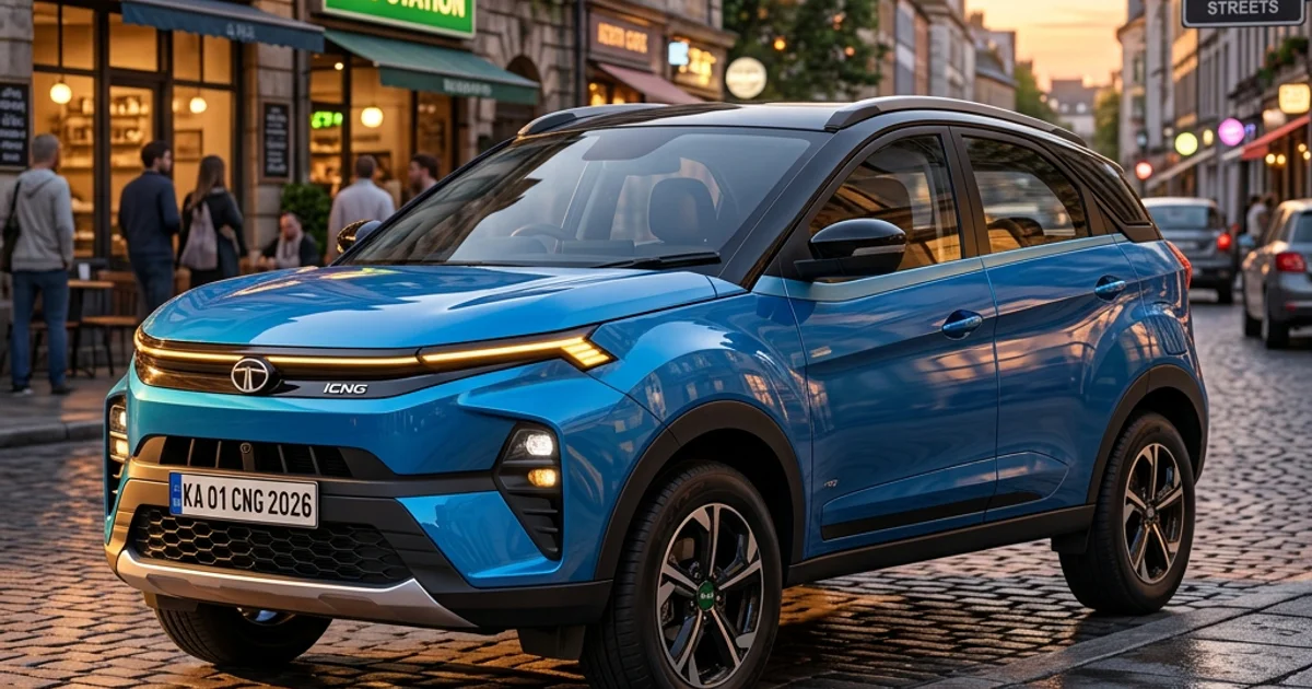 Tata Nexon CNG 2026: Price, On-Road Price, Mileage, Tank & Features